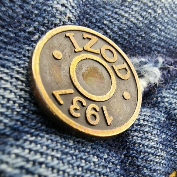 Izod Men's 34 x 34 Cotton Regular Blue Jeans - Picture 5 of 15